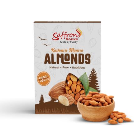 Kashmiri Mamra Almonds 250g – Unpolished, High Oil & 100% Natural